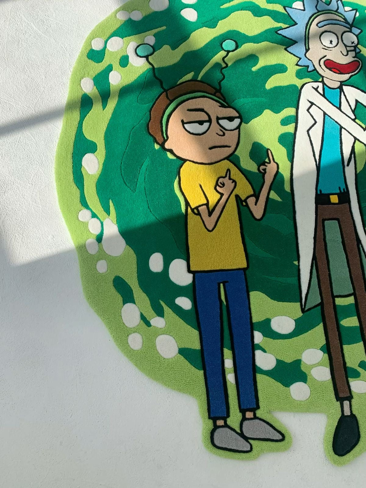 Rick and Morty Portal Rug